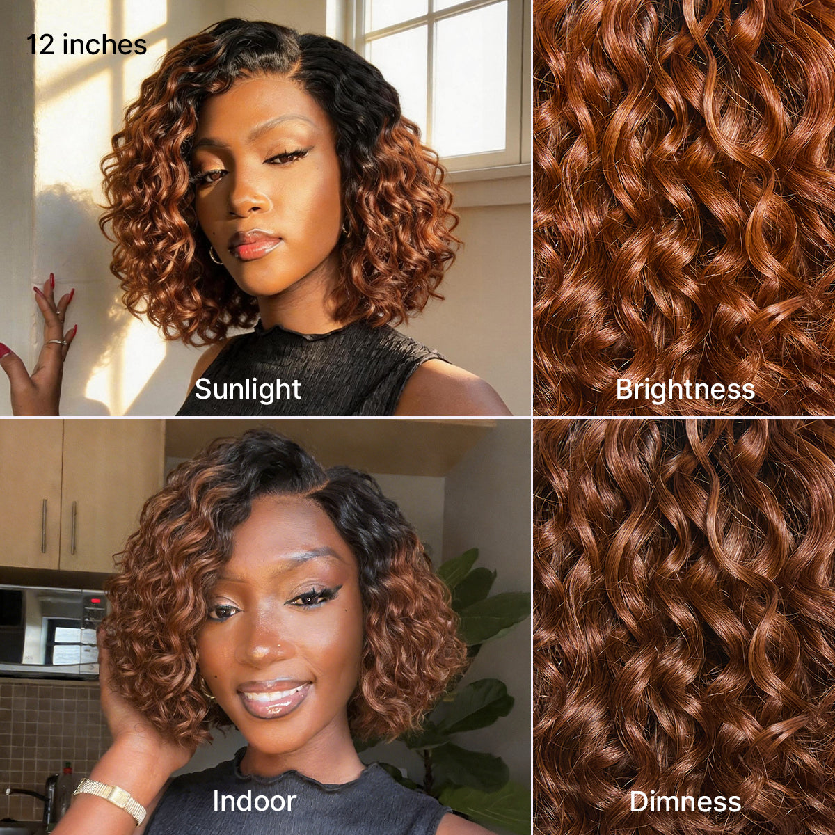 🩷Ready-to-Go Glueless Curly Bob Wig