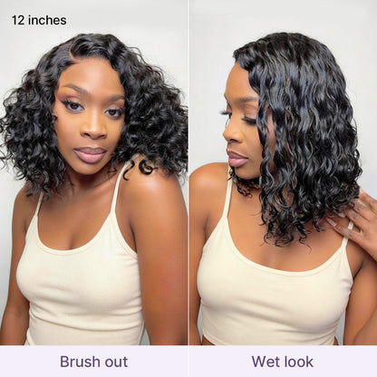 🩷Ready-to-Go Glueless Curly Bob Wig